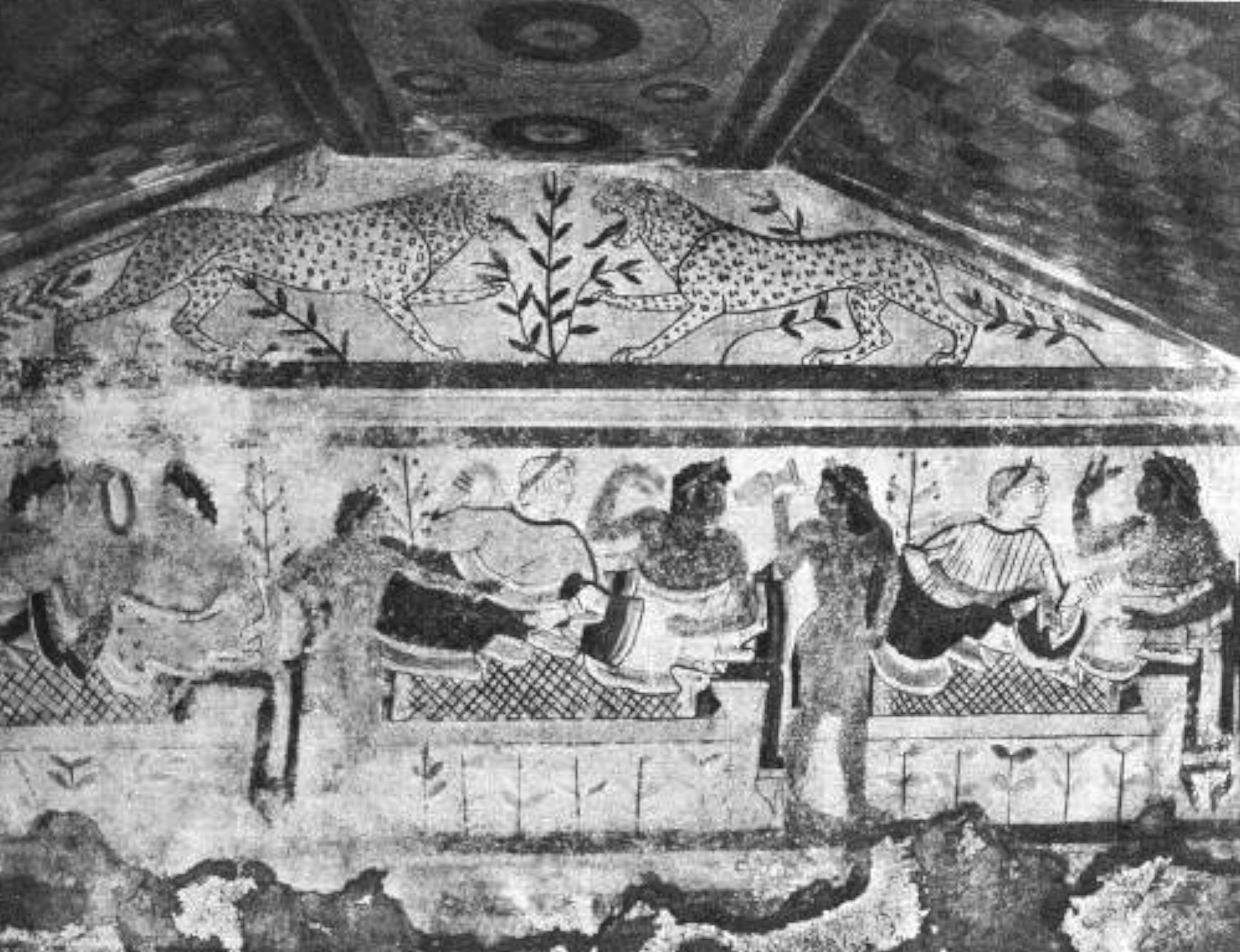 8. Tarquinia. Tomb of the Leopards.